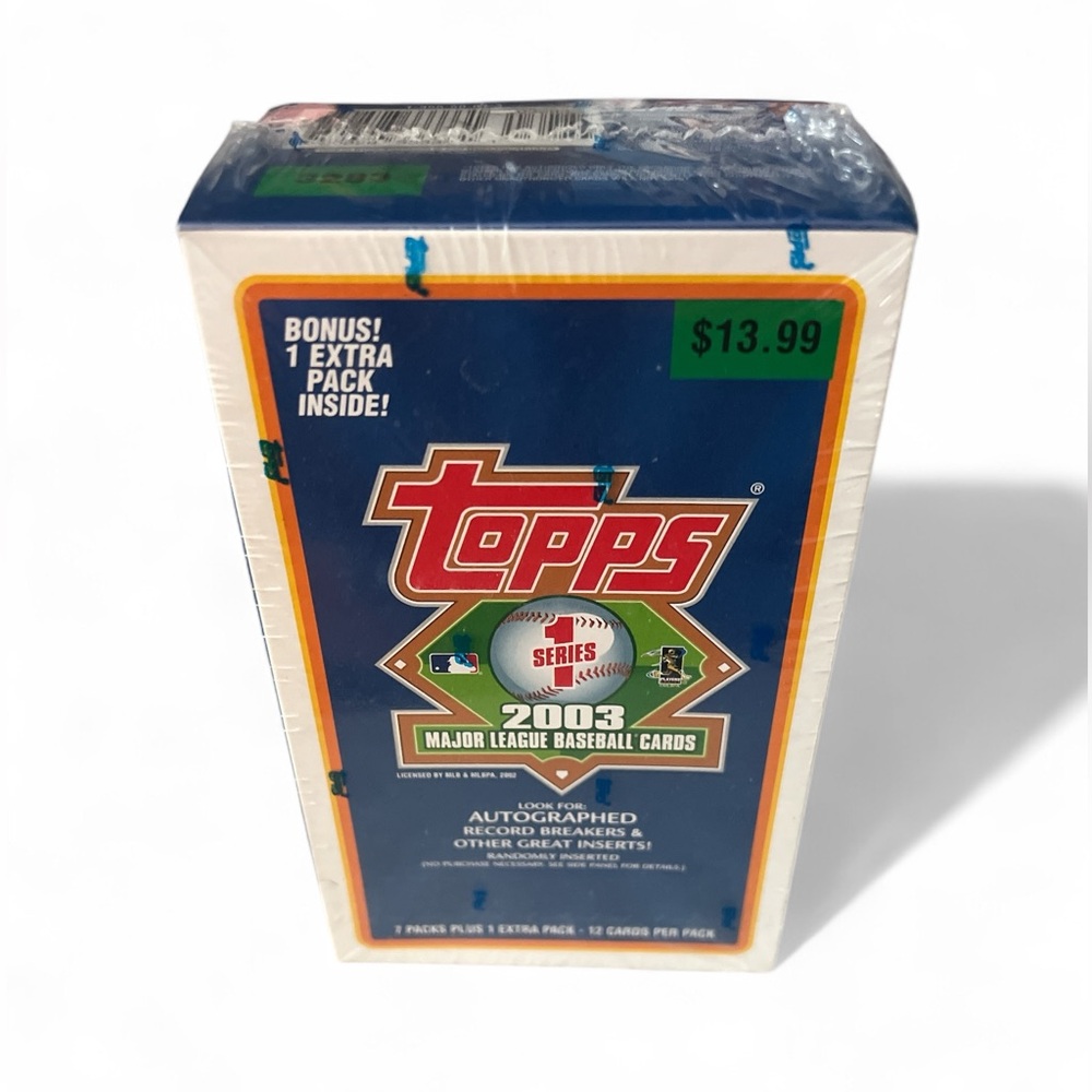 Topps 2003 MLB Series 1 box baseball cards